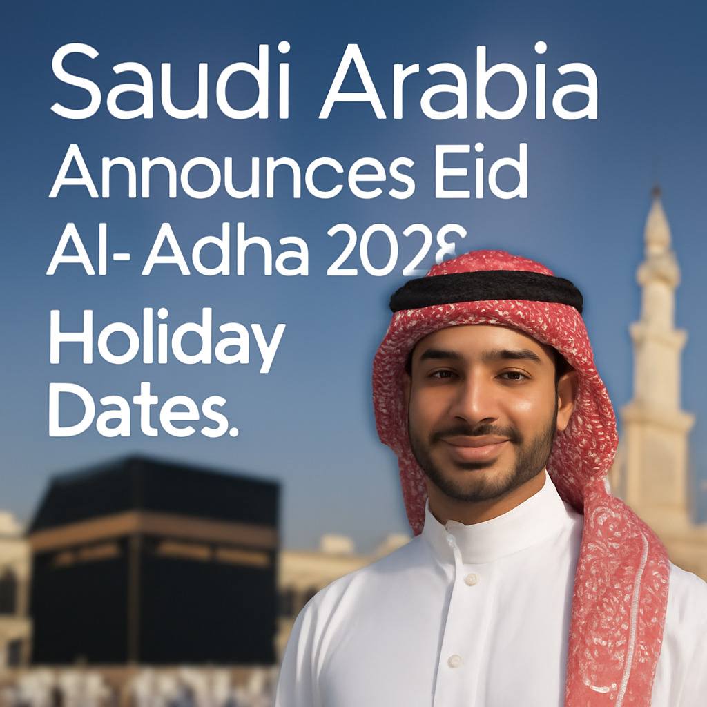 Eid Holidays - Saudi Arabia