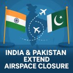 India & Pakistan Airspace Closure