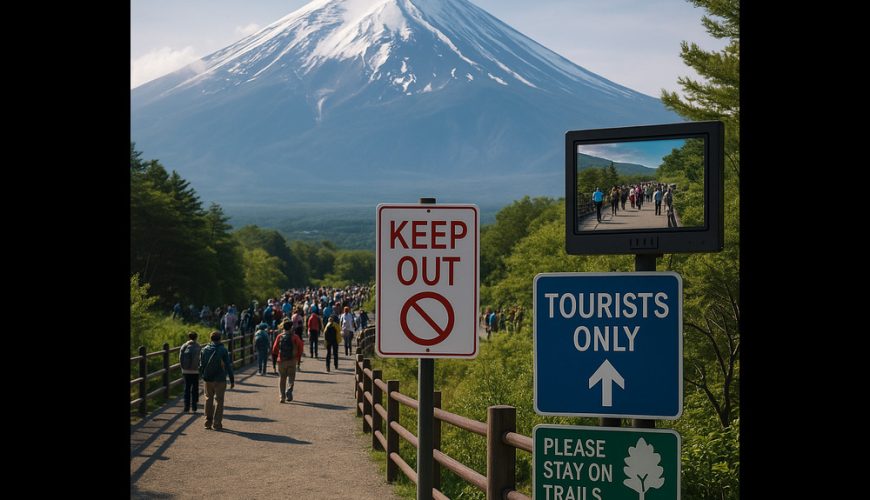Japan’s Crowd Control: Lessons from Mount Fuji in Managing Overtourism at Iconic Sites
