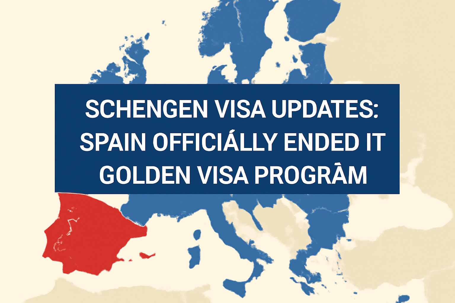 Spain officially ended its Golden Visa