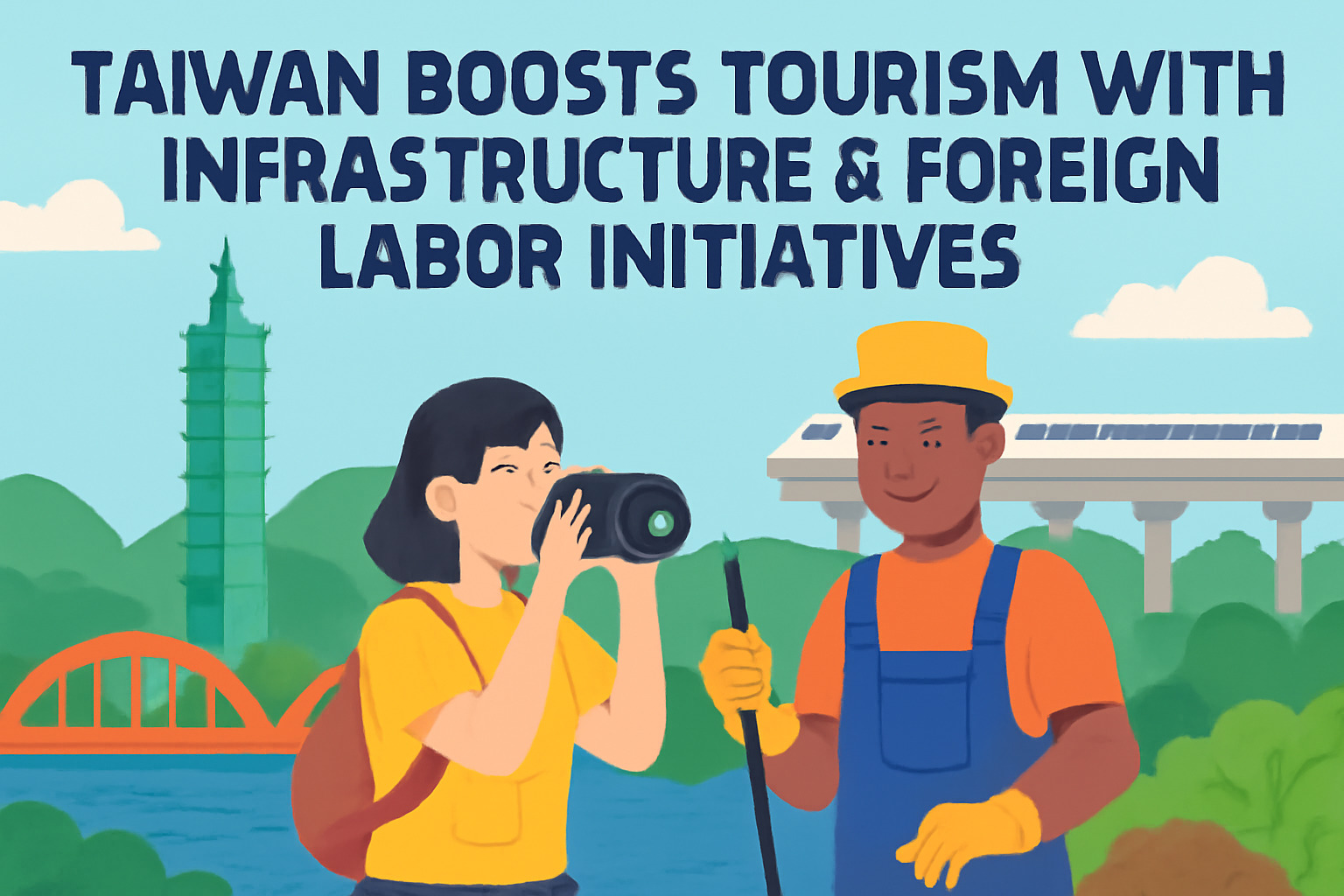 Taiwan Boosts Tourism with Infrastructure & Foreign Labor Initiatives