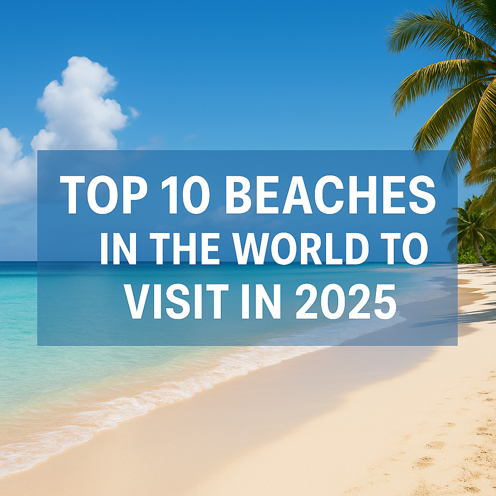 Top 10 beaches to visit in 2025