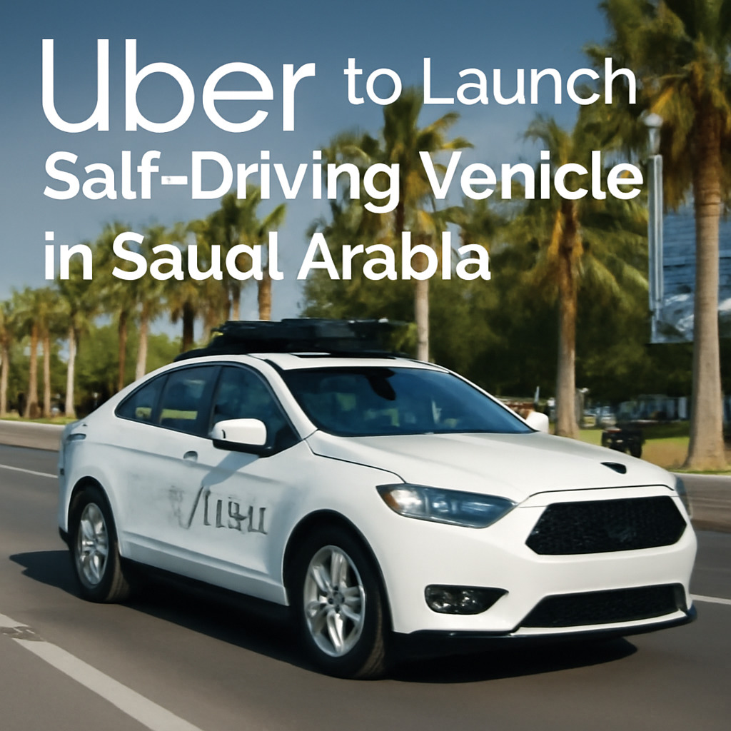 Uber Self Driving vehicle Saudi Arabia