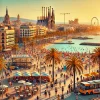 Barcelona in June