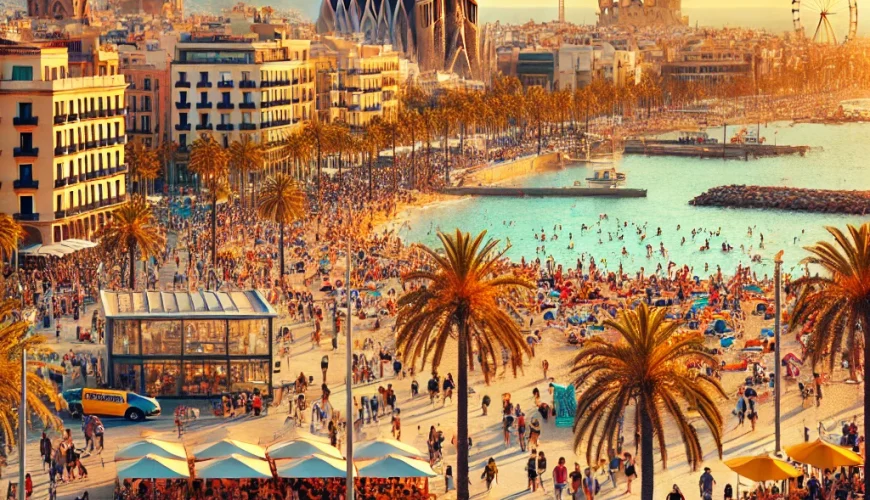 Barcelona in June