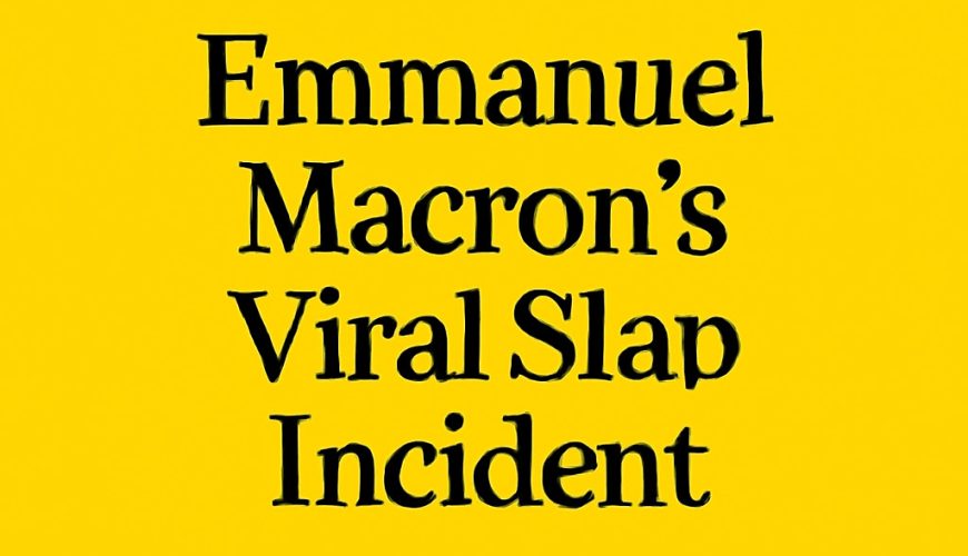 Emmanuel Macron's Viral Slap Incident