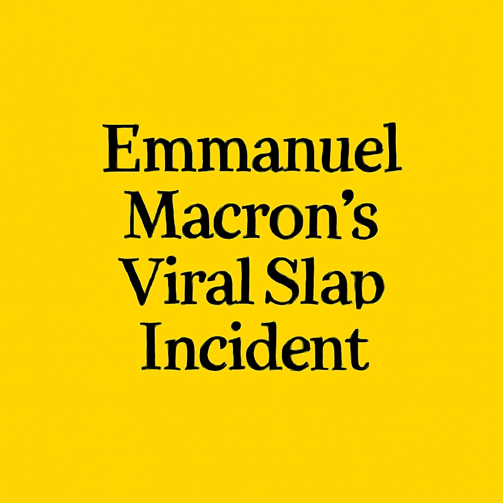 Emmanuel Macron's Viral Slap Incident