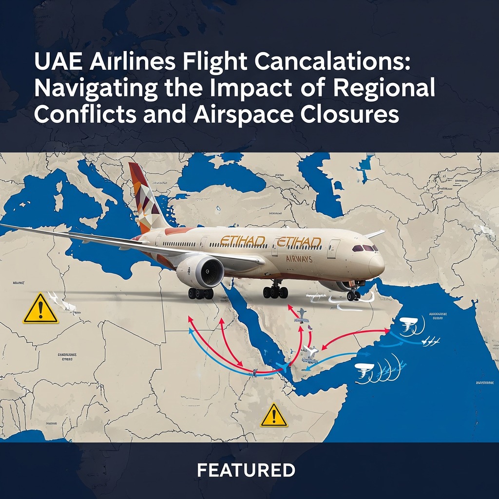 UAE Flights Cancel - Regional conflicts