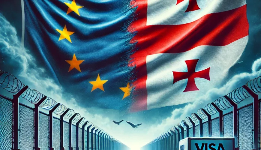 European Union threatening to cut Georgia's visa-free access.