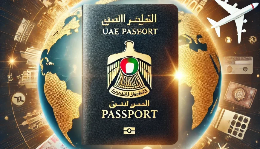 representation of the UAE passport ranking.