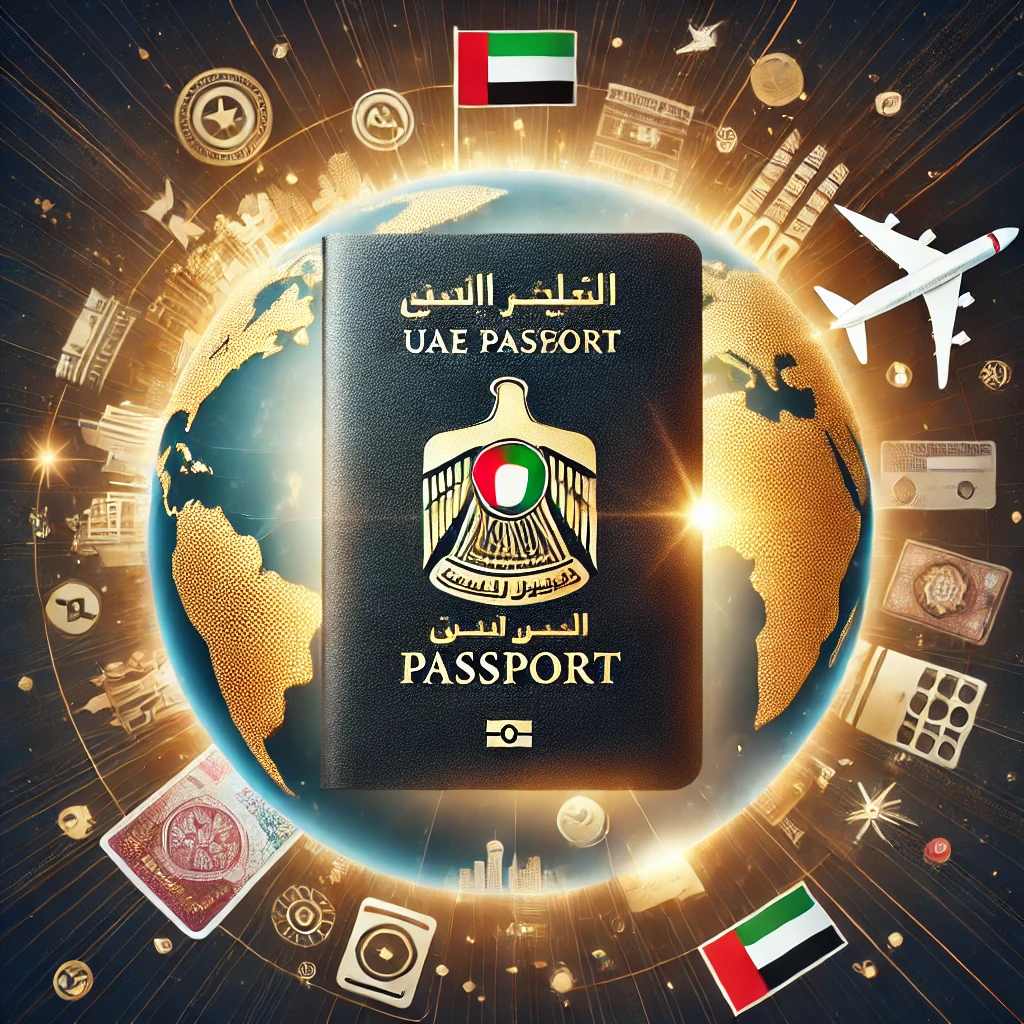 representation of the UAE passport ranking.