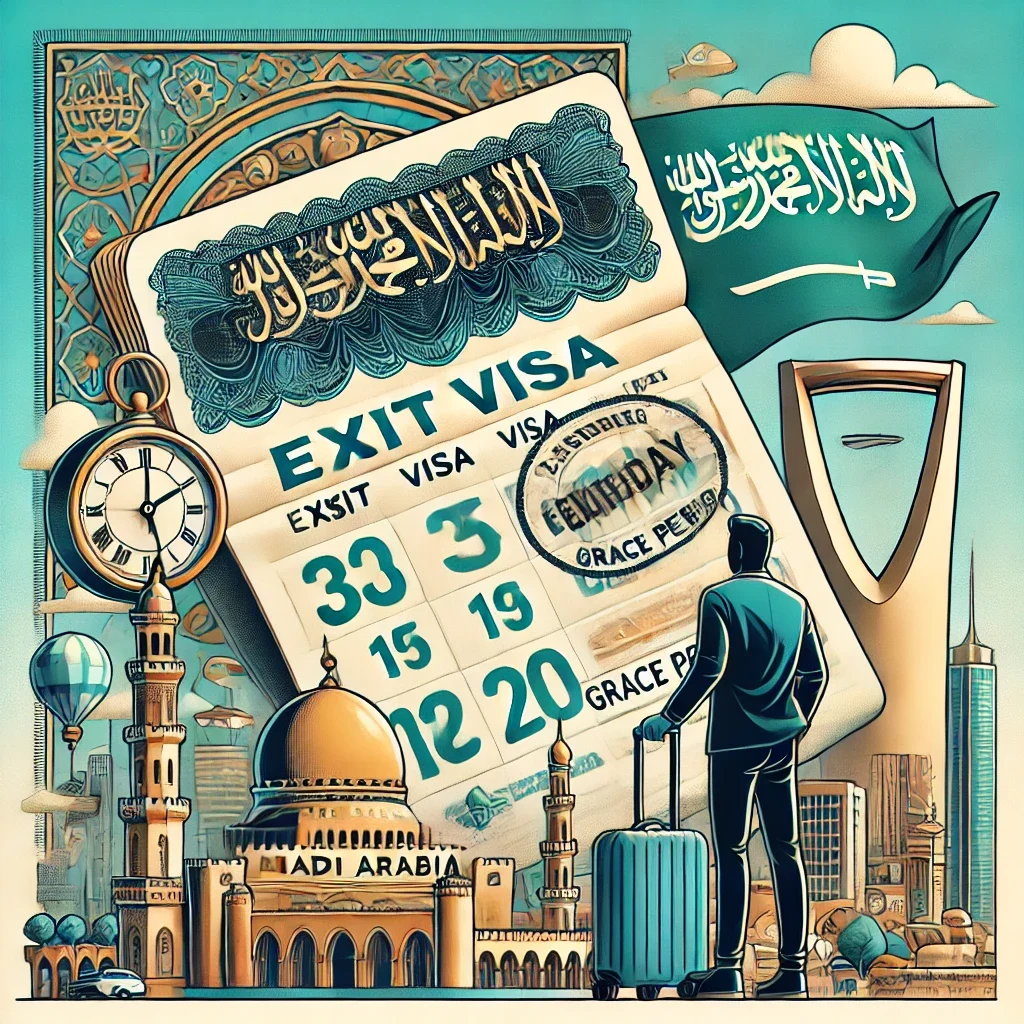 Saudi Arabia’s New 30-Day Grace Period for Expired Visit Visa Holders