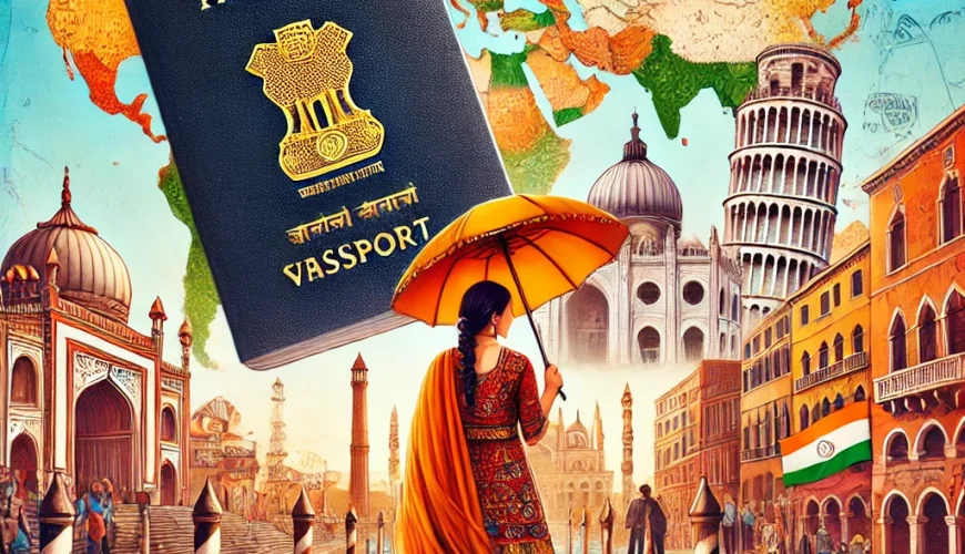 Indian traveler applying for a Schengen visa.